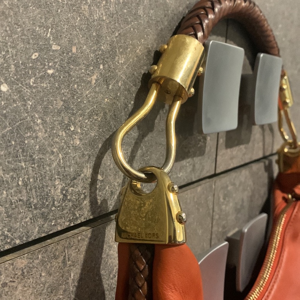 Authentic Michael Kors Leather Hobo - Picture 3 of 7